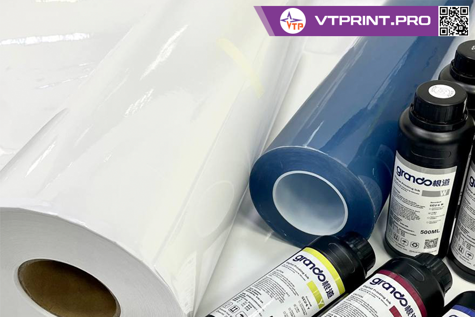 Плёнка A+B для UV DTF по суперцене Плёнка A+B для UV DTF по суперцене