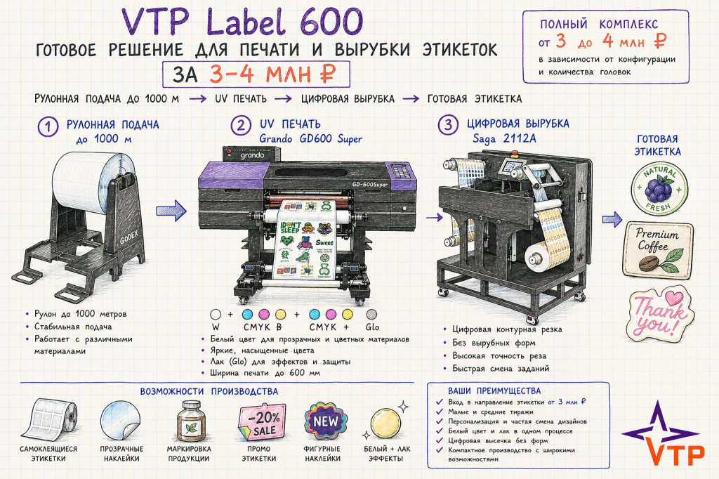 VTP Label 600 VTP Label 600