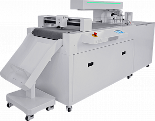 Saga SG-ASF420, режущая система конвейерного типа