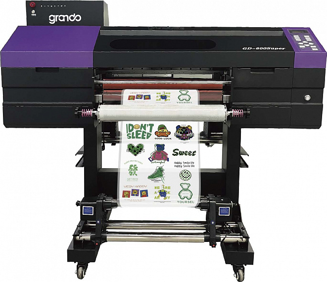 Grando GD-600 Super, УФ DTF принтер (с головками Epson i1600-U1)
