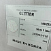 GLITTER White, термопленка