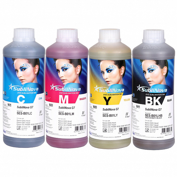 InkTec SubliNova G7 Black, чернила сублимационные